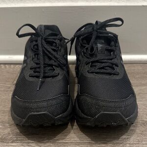 Asics Kids Black Trail Sneakers